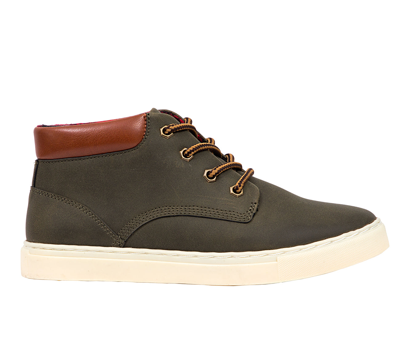 Big Boy's Deer Stags Warren Jr. Sneaker Boots - Olive - 7 - NIB