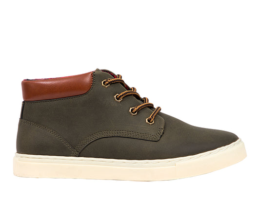 Big Boy's Deer Stags Warren Jr. Sneaker Boots - Olive - 7 - NIB