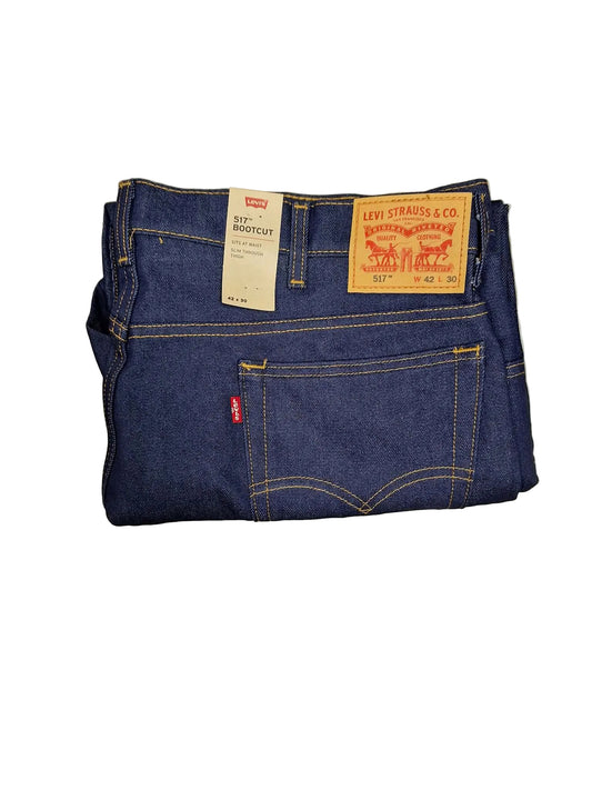 Levi's Men's 517 Bootcut Jeans 42x30 Rinse