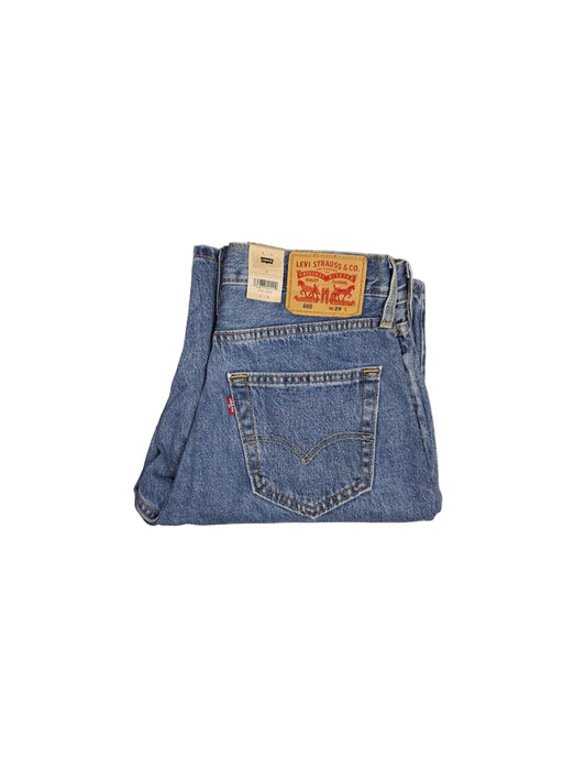 Men's Levi's 469 Loose Fit Jean Shorts - Med Wash - 29 - NWT