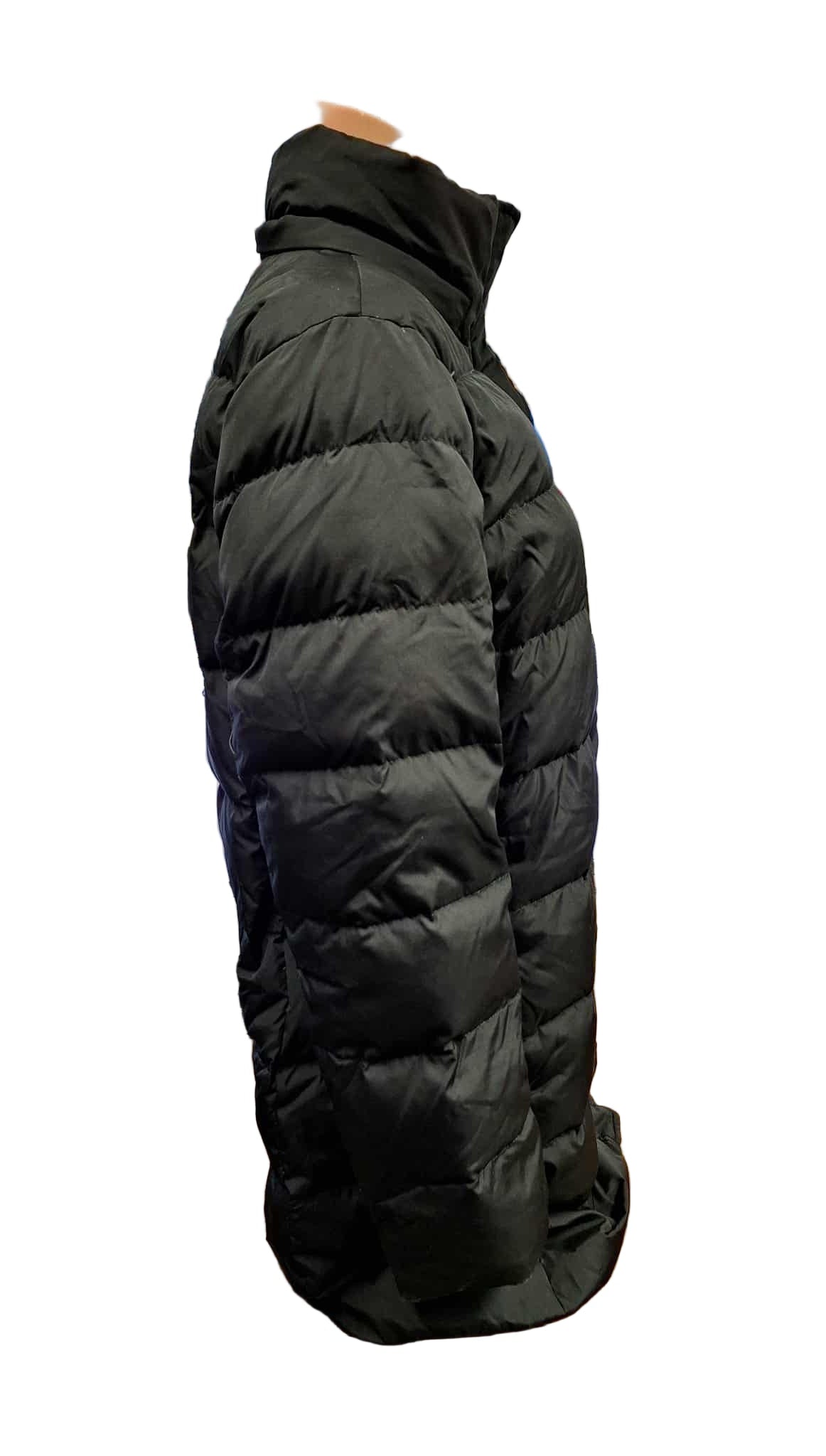 Lands' End Women's Down Winter Coat L Black NWOT