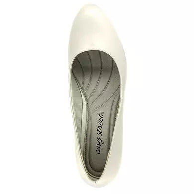 Women's Easy Street Fabulous Dress Pumps - Bone - 7 - NIB