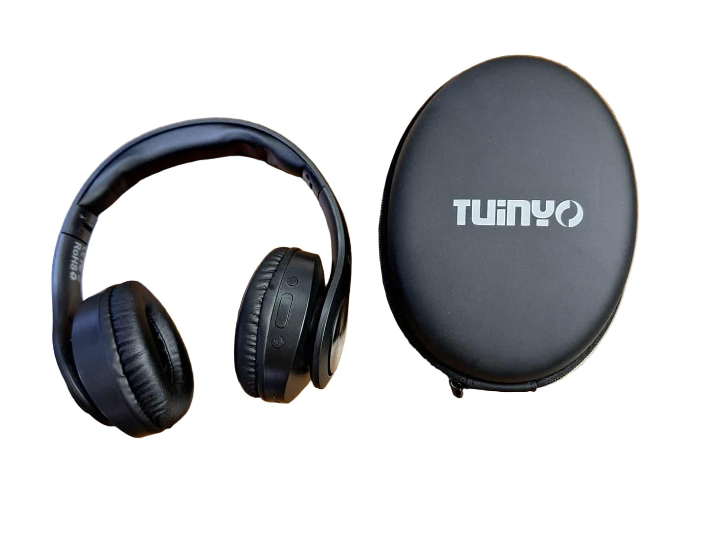 Tuinyo Foldable Bluetooth Over the Ear Headphones with Microphone NWOB
