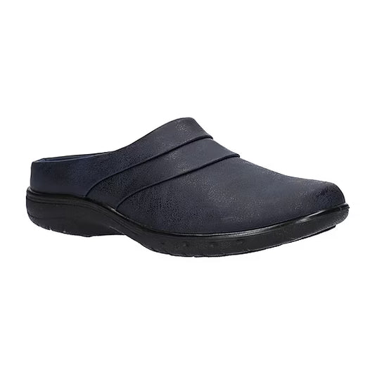 Women's Easy Street Swing Round Mules - Navy - 11W - NIB