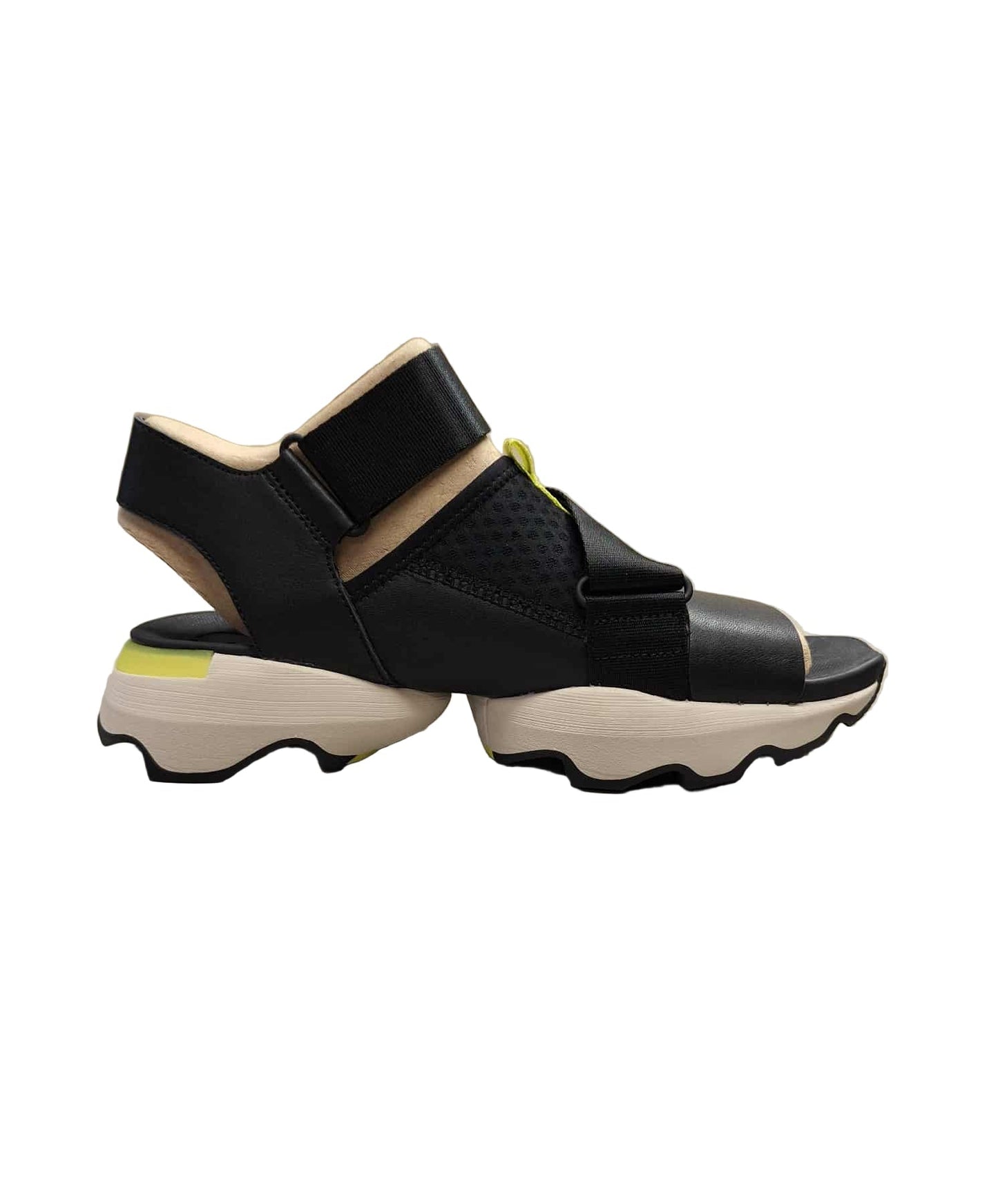 Women's Sorel Kinetic Impact Sandals - Black - 9 - NIB