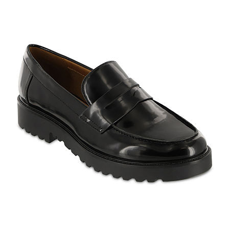 Women's Mia Amore Hali Penny Loafer - Black 9 - NIB