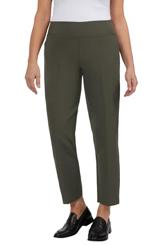 Kirkland Signature Women's 4-Way Stretch Ankle Pants S Green NWT