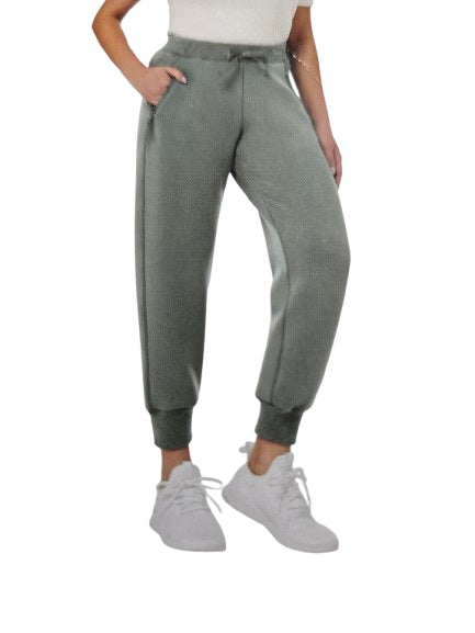 Kirkland Signature Ladies’ Active Jogger Pants-Green-NWT