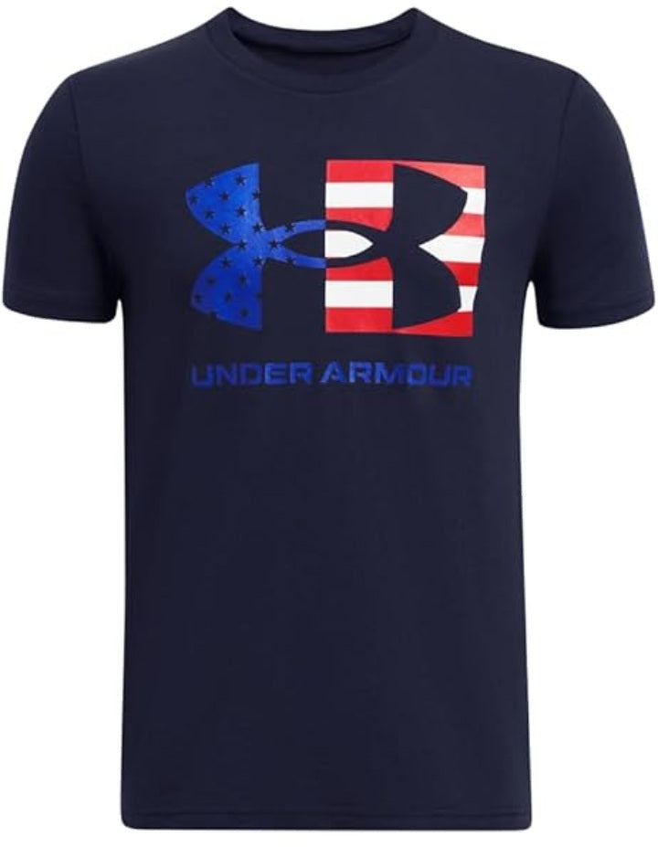 Under Armour Boys' Freedom Flag Graphic T-Shirt-NWT