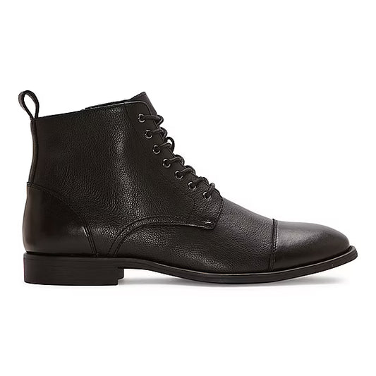 Men's JF J. Ferrar Colebrook Lace Up Ankle Boots - Black - 9.5 - NWT