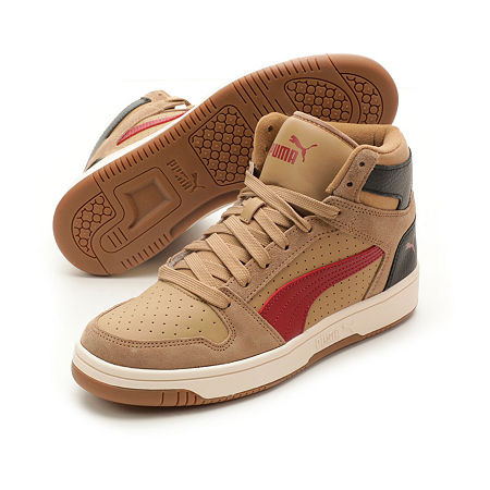 Men's Puma Rebound Layup High Top Sneaker - Toasted Intense - 13 - NIB