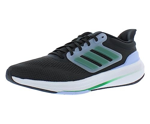 Men's Adidas Ultrabounce Running Shoes - Carbon/Court Green/Core Black - 14 - NIB