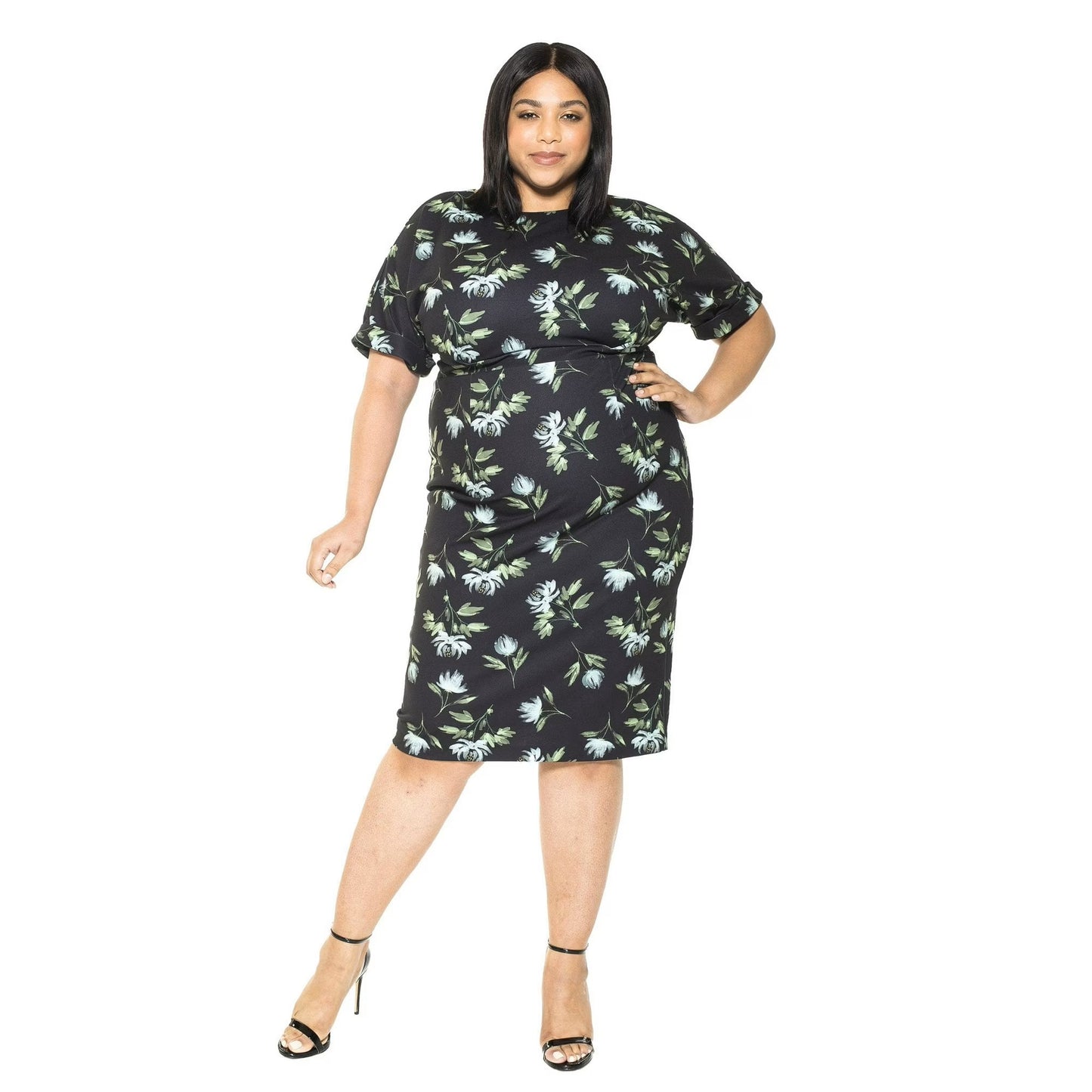 Alexia Admor Women's Jacqueline Dolman Sleeve Sheath Dress 3XL NWT