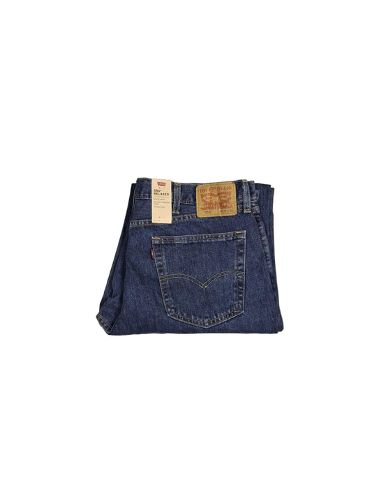 Men's Levi's 550 Relaxed Fit Jeans - Dark Stonewash 38x36 - NWT