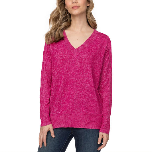 Buffalo David Bitton Women's Cozy V-Neck Long Sleeve Top Various Sizes NWT