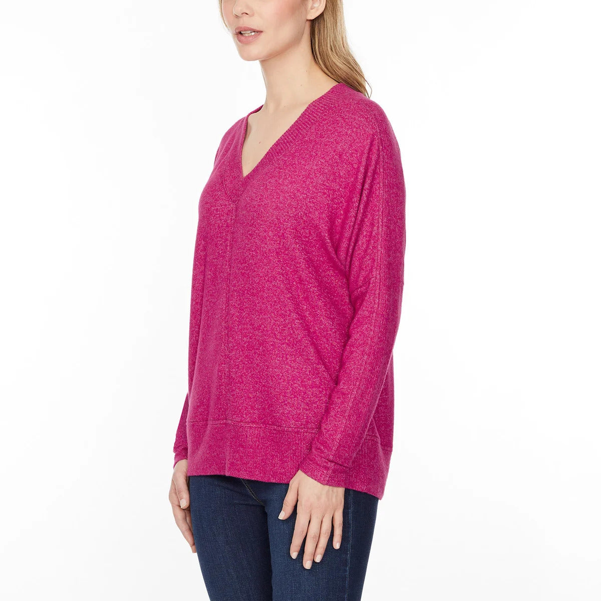 Buffalo David Bitton Women's Cozy V-Neck Long Sleeve Top Various Sizes NWT