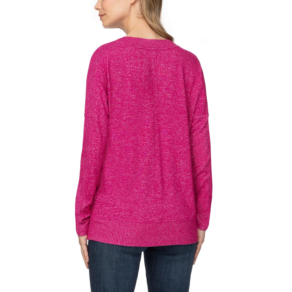 Buffalo David Bitton Women's Cozy V-Neck Long Sleeve Top Various Sizes NWT