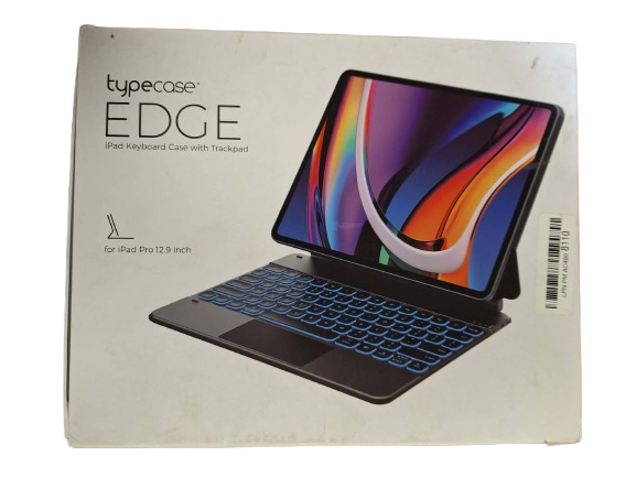 Typecase Edge iPad Keyboard Case with Trackball for iPad Pro 12.9" Black