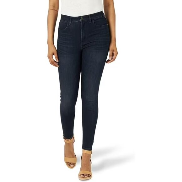 Women's Wrangler High Rise Unforgettable Skinny Jeans Coldspring 2 NWT