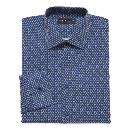 Collection by Michael Strahan Men's Spread Collar Long Sleeve Dress Shirt XXL NWT