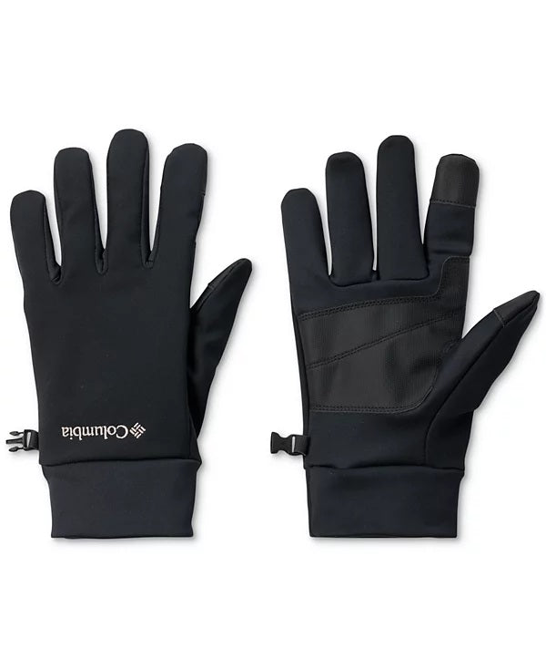 Men's Columbia Cascade Ridge Softshell Gloves - Black - X-Large - NWT