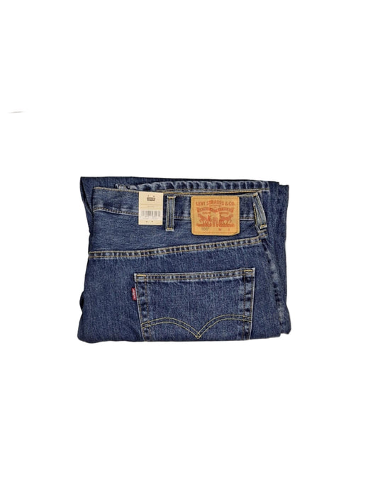 Men's Levi's Big & Tall 550 Relaxed Fit Jeans - Dark Stonewash - 44x29 - NWT