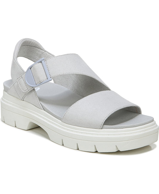 Women's Dr. Scholl's Take Off Strap Sandals - Vapor Grey - 9 - NWOB