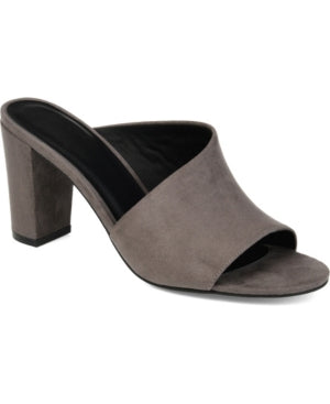 Women's Journee Collection Allea D'Orsay Sandal - Grey - 6.5 - NWOB
