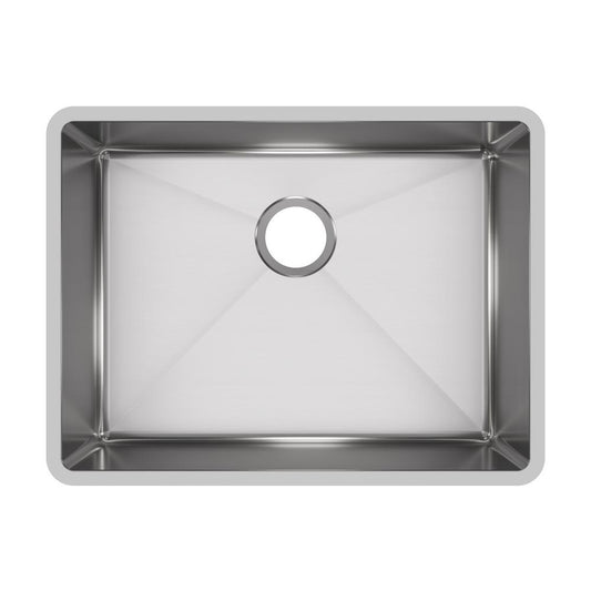 Elkay Crosstown 24" Undermounnt single bowl 8-Gauge Stainless Steel Kitchen Sink. Open Box