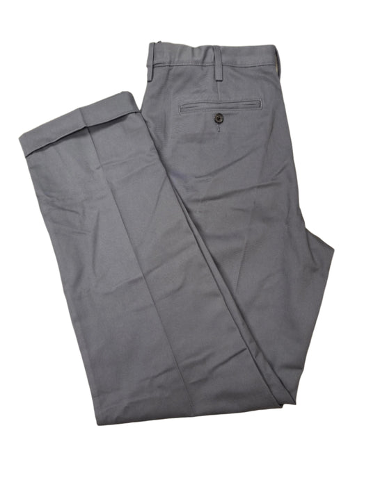 Lands' End Men's No Iron Comfort Waist Pleated Chino Pants 34x34 NWOT