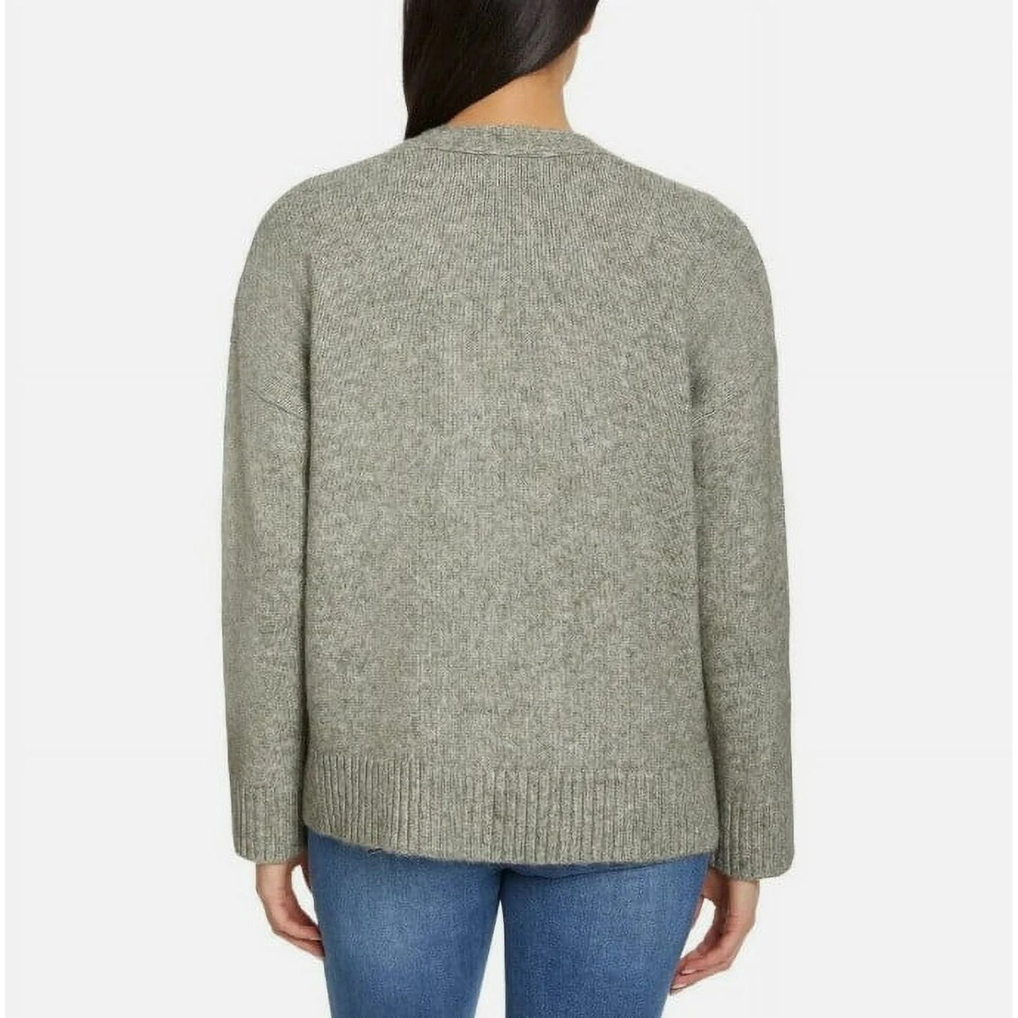 Ella Moss Women's Button Front Cardigan Large Green NWT