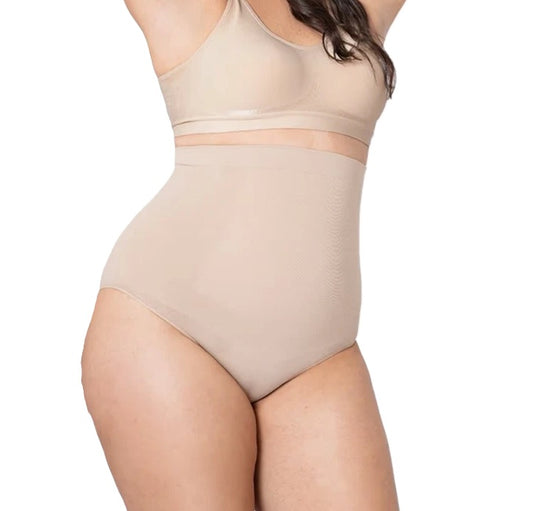 Empetua Women's High Waisted Shaper Panty XXXL Nude NWT