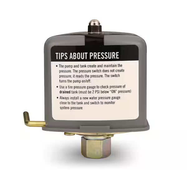 Everbilt 30/50 Low Pressure Switch for Well Pumps New in Open Box