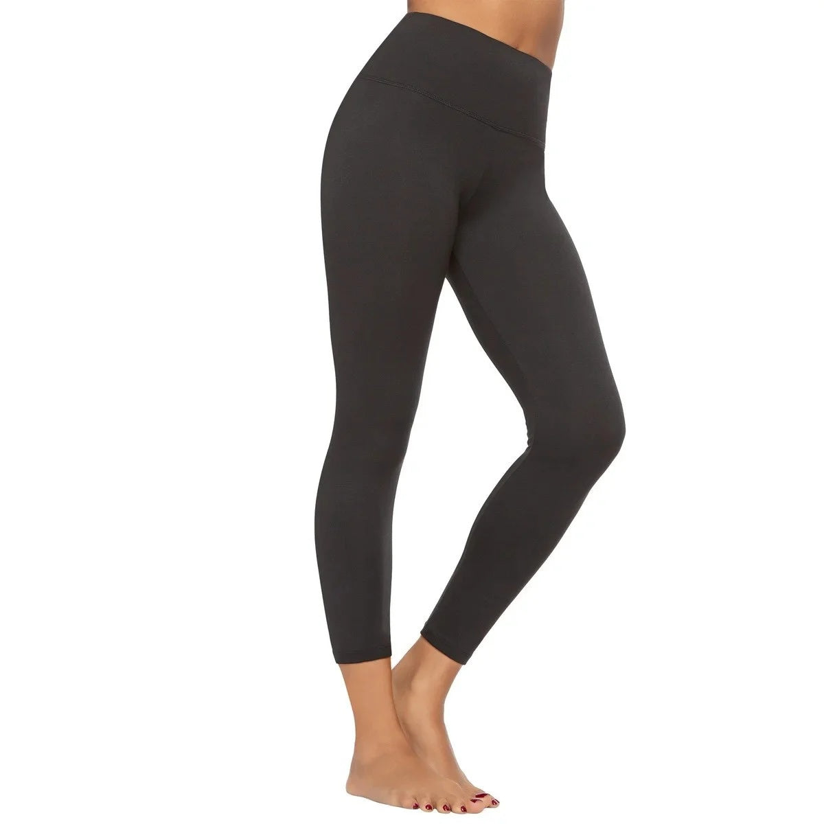 Felina Women's Velvety Soft 7/8 Legging 2-pack M Black NWT