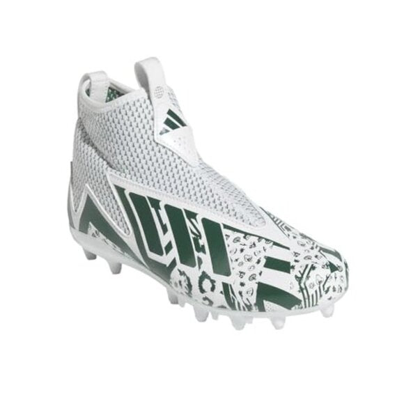 Big Boy's Adidas Freak Spark J 23 Mismatch Football Cleats-Dragon Green-5.5- NWT