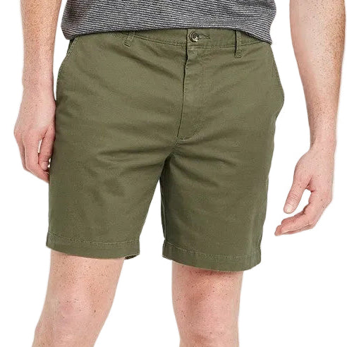 Goodfellow & Co. Men's 7" Flat Front Linden Shorts 40 Green NWT