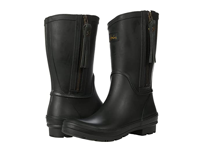 Women's Joules Rosalind Mid Height Rain Boots - Dark Everglade - 7 - NIB
