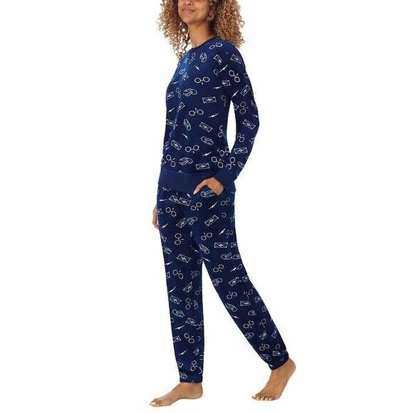 Harry Potter Women's 2 Piece Fleece Pajama Set Medium NWT