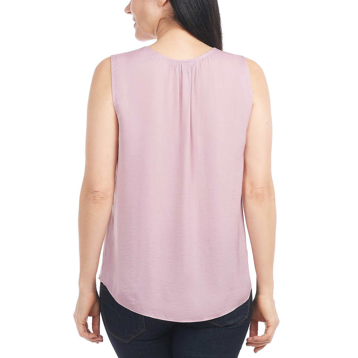 Hilary Radely Women's Sleeveless V-Neck Blouse XL NWT