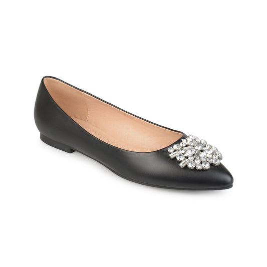 Journee Collection Women's Renzo Pointed toe Ballet Flats 8 NWOB