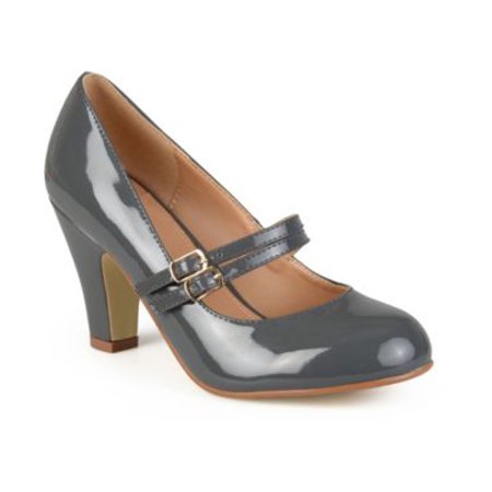 Journee Collection Women's Wendy Double Strap Mary Jane Pumps 8.5 NWOB