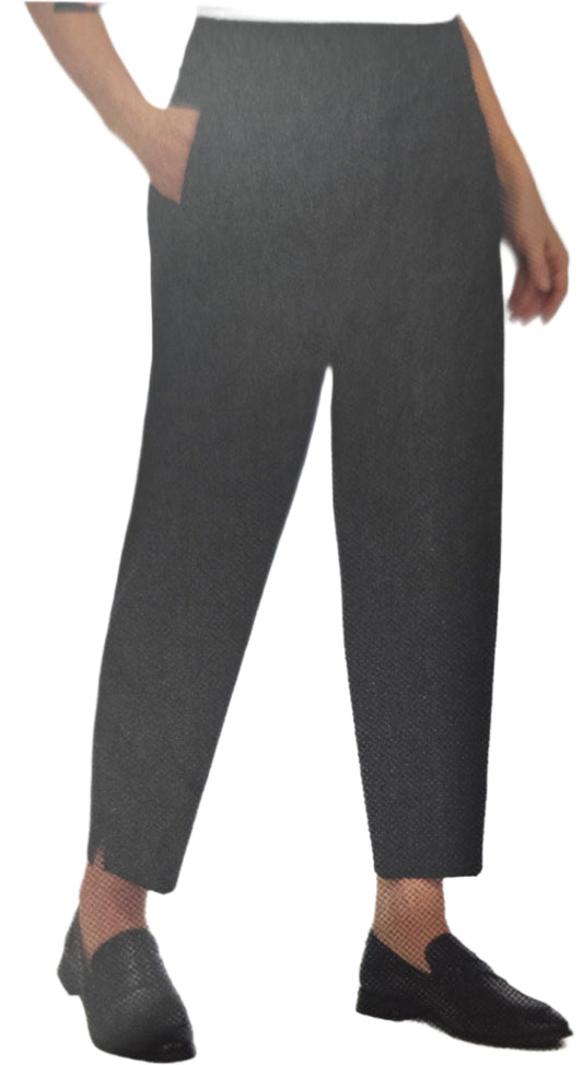 KIRKLAND Signature Women's 4-Way Stretch Ankle Pants-Black-M-NWT