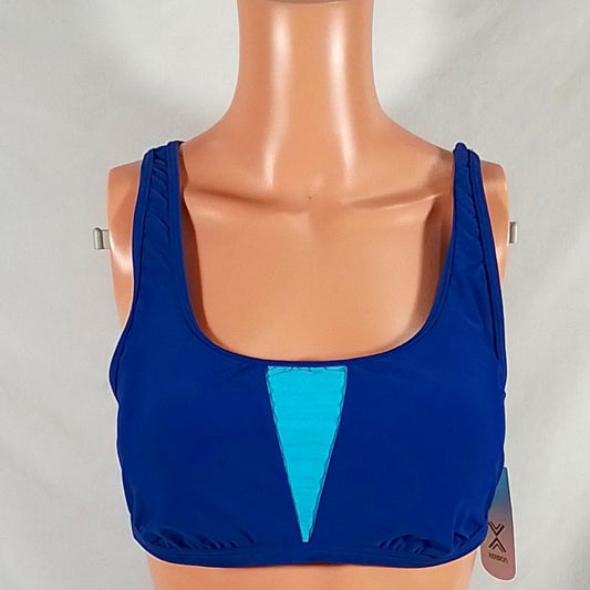 Xersion Meshmerizing Strappy Back Bralette-Navy-Various Sizes-New with Tags