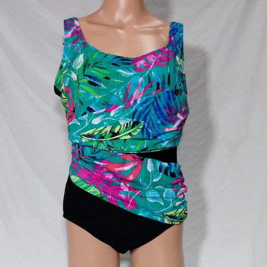 Sonnet Shores Vibrant Vacation One Piece Swimsuit-Various Sizes-New with Tags