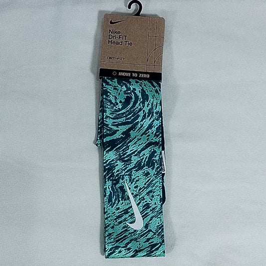 Women's Nike Dri-Fit 4.0 Reversible Head Tie Dark Green - New in Package