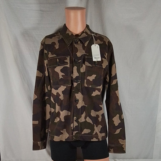 Men's Mutual Weave Midweight Camo Field Jacket Size: Medium - New with Tags