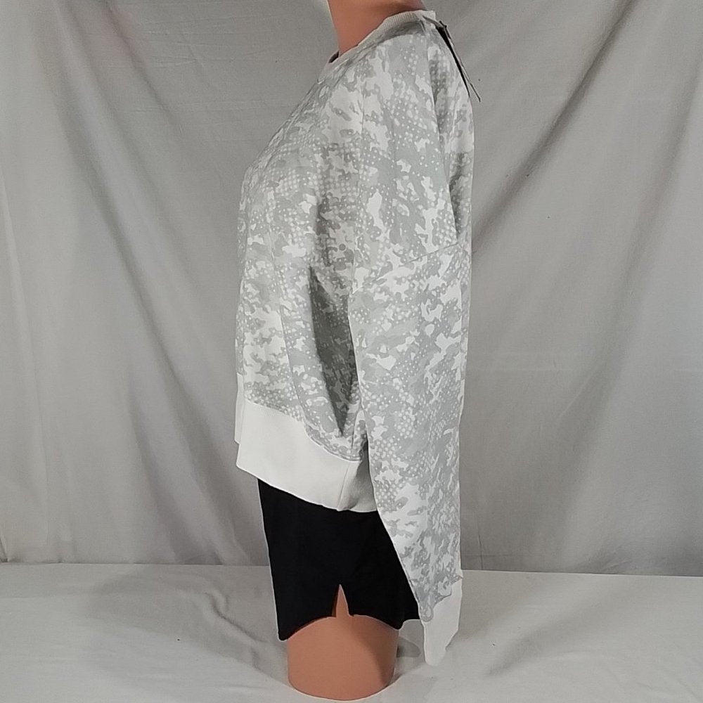 Women's Under Armour Camo Rival Fleece Crew Sweatshirt White- Various Sizes- NWT