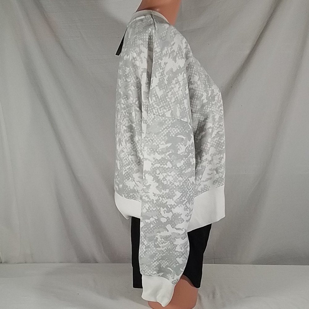 Women's Under Armour Camo Rival Fleece Crew Sweatshirt White- Various Sizes- NWT