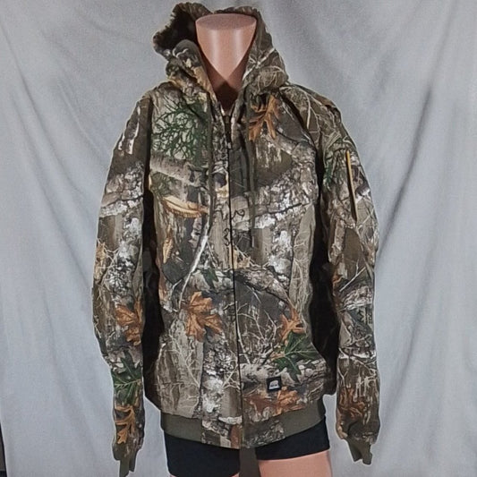 Men's Berne Heritage Duck  Hooded Jacket - Realtree Edge - Various Sizes - NWT