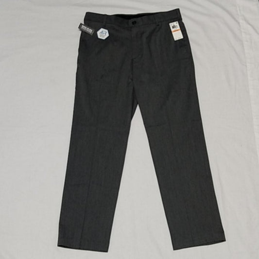 Van Heusen Air Straight Fit - Charcoal - 30" Inseam - New with Tags